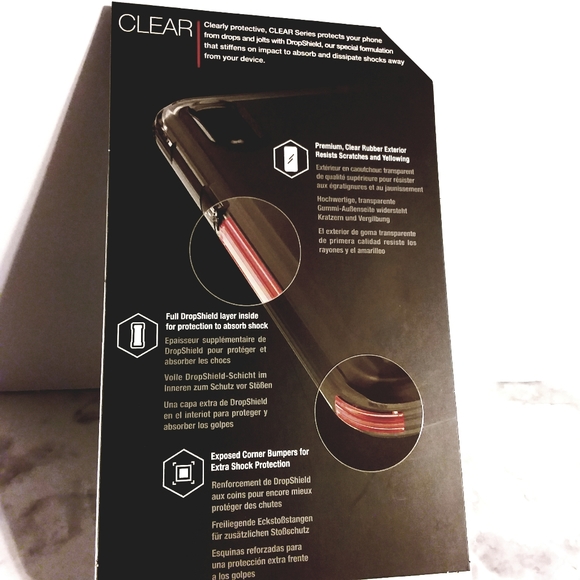 Raptic Clear, Samsung Galaxy A01 Case, Military Grade Drop Protection, Clear Pro - Picture 5 of 5